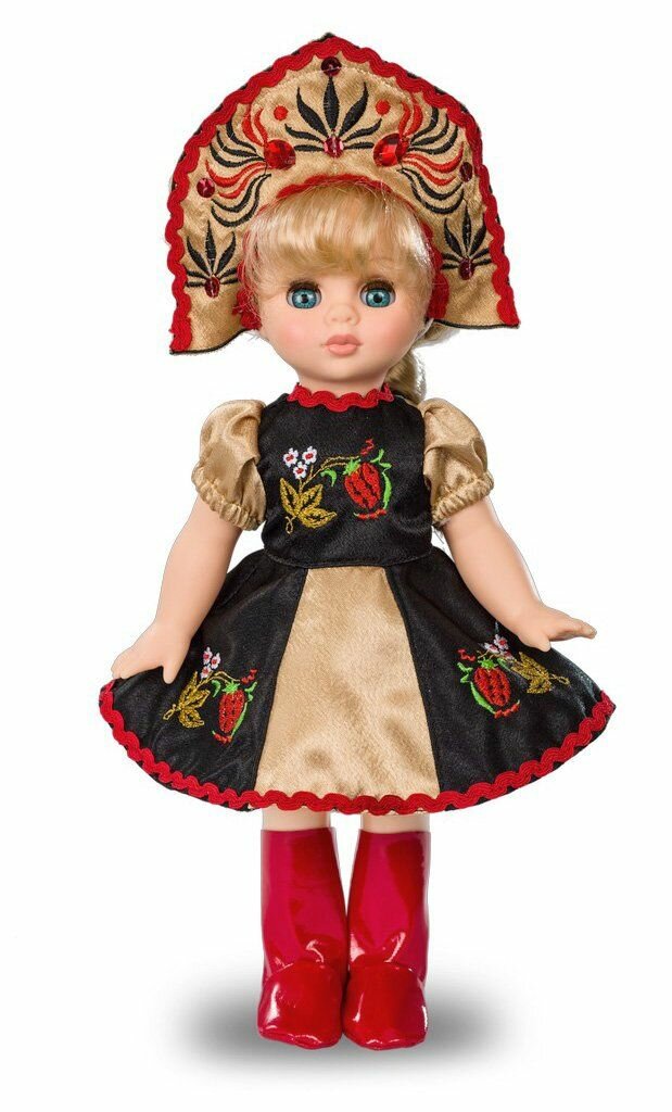 Эля Хохломская Красавица Весна кукла 30,5 см пластмассовая