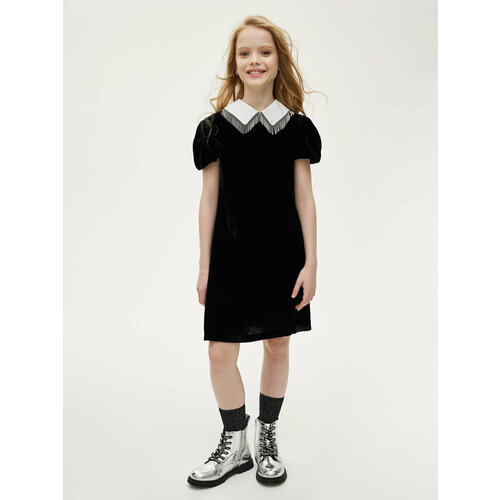 Платье Noble People, размер 164, черный платье sela размер 164 черный