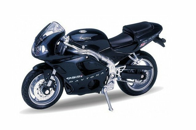Модель мотоцикла Welly Triumph Daitona 955I, 1:18 (12176P)