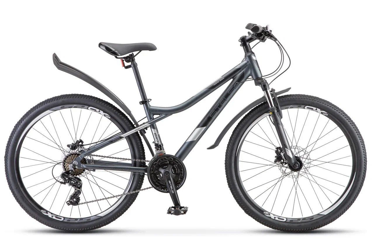 фото Велосипед STELS Navigator 610 MD 26" V040 Черный/Красный рама 16" (требует финальной сборки) 2024
