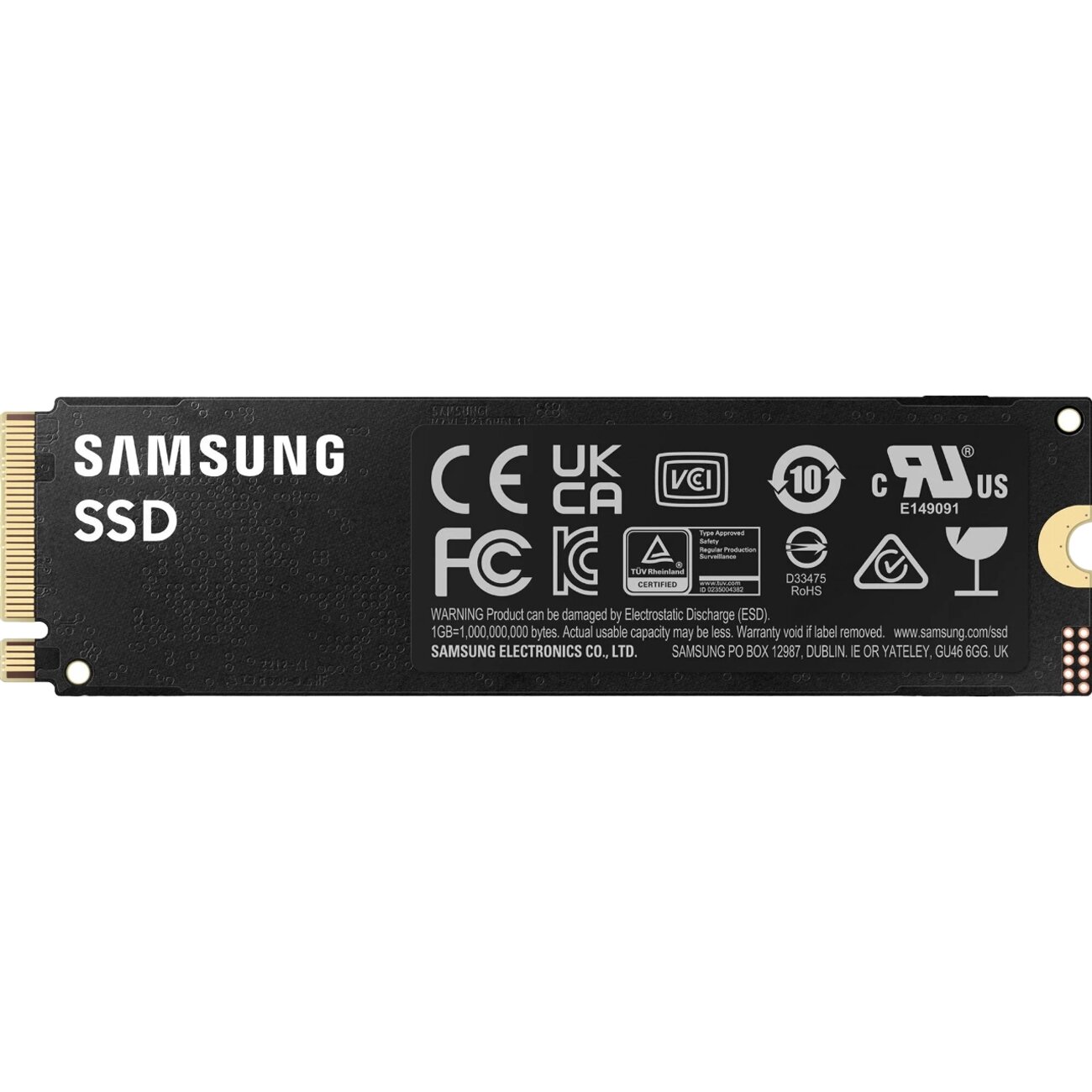 Внутренний SSD Samsung 1ТБ 990 PRO (MZ-V9P1T0BW) — фото 1