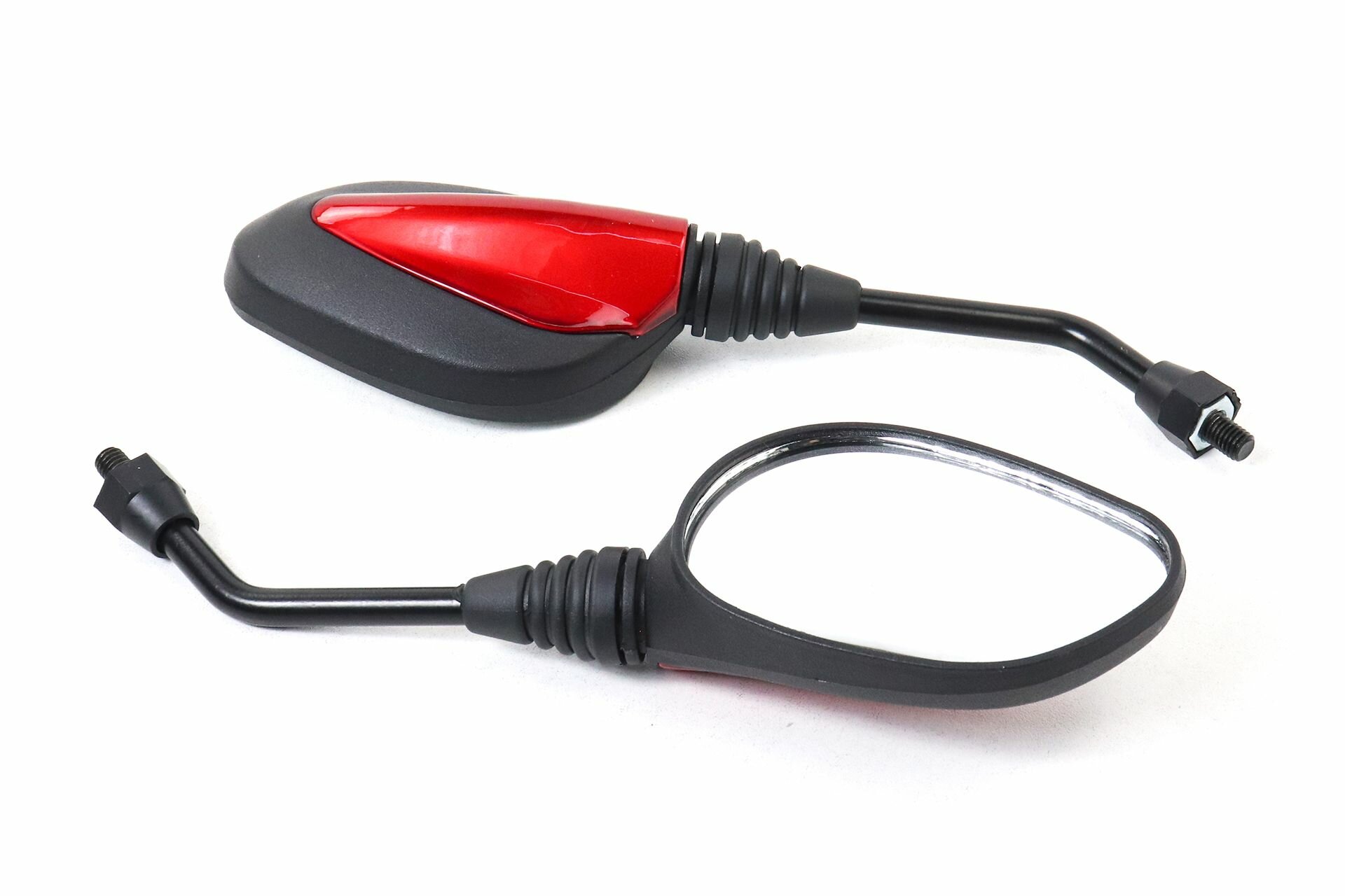 фото Зеркала (106) пласт. (красные кобра) (8 мм)