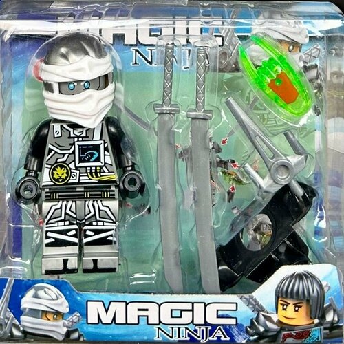 2017-32D Конструктор minifigures Ninjago, фигурка Ниндзяго 8 см. конструктор фигурка персонаж зеленый ниндзя ninjago lioyo