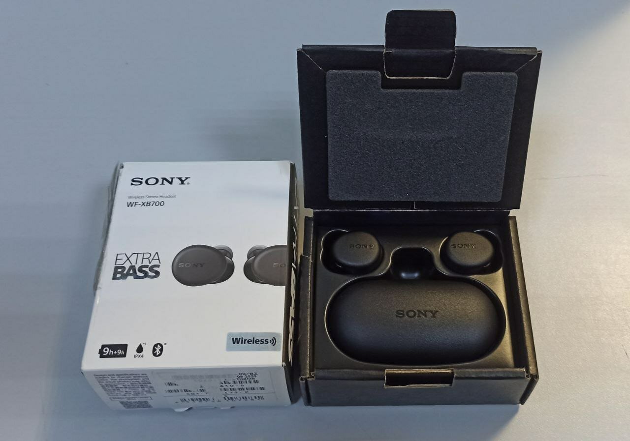 Наушники True Wireless Sony WF-XB700 Black