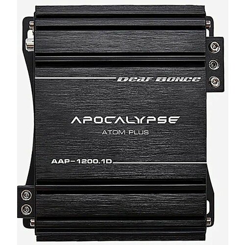 Усилитель автомобильный 1-канальный Deaf Bonce Apocalypse AAP-12001D Atom Plus 16600₽