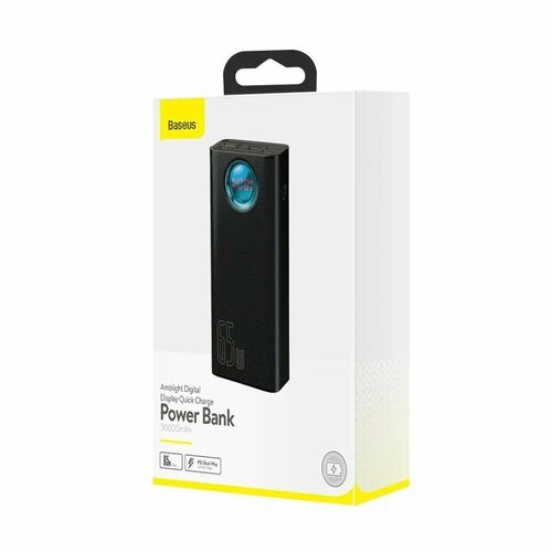 Повербанк (Power Bank) Baseus PPLG000101, Amblight Digital Display, 30000mAh, 65W