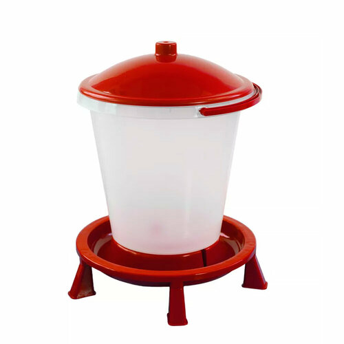 Поилка поплавковая ПП-18 на 18 литров, для сельскохозяйственных птиц : куры утки гуси индоутки перепел индюки цыплята муларды