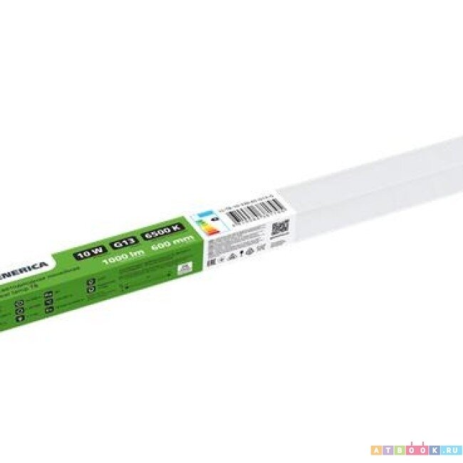 Лампа светодиодная GENERICA 10Вт T8 линейная 600мм 6500К G13 230В - фото №5