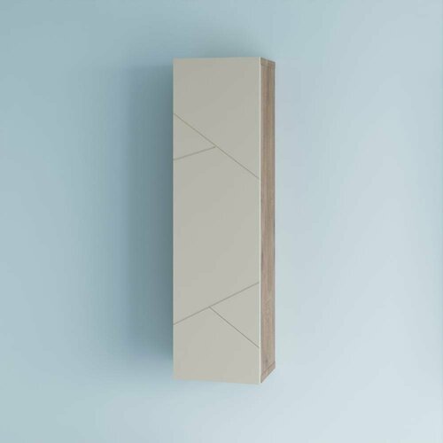 Шкаф навесной Кристалл 20 с дверью Латте 5304₽