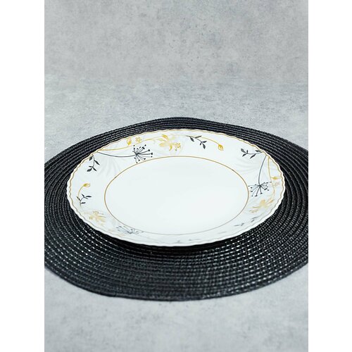 Набор тарелок DH Гербарий обеденная 25 см 3шт 900₽