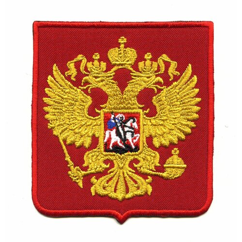 Нашивка на липучке Герб РФ 350₽