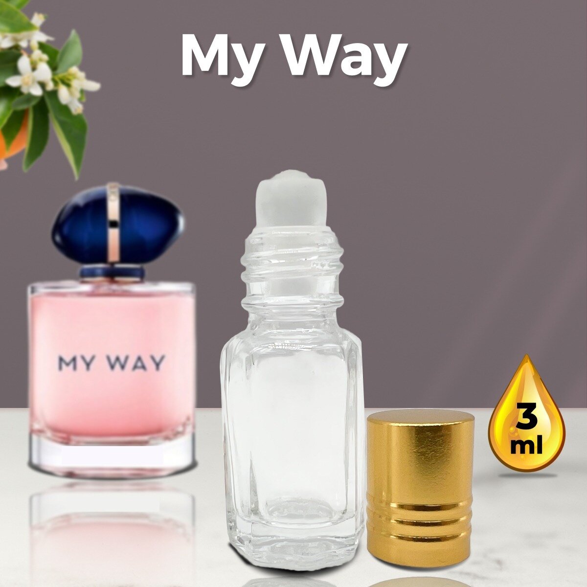 "My Way" - Духи женские 3 мл + подарок 1 мл другого аромата