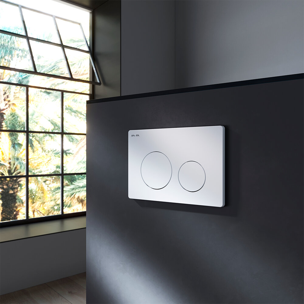 фото Клавиша для инсталляции, механическа, пластик, белый глянцевый I090101