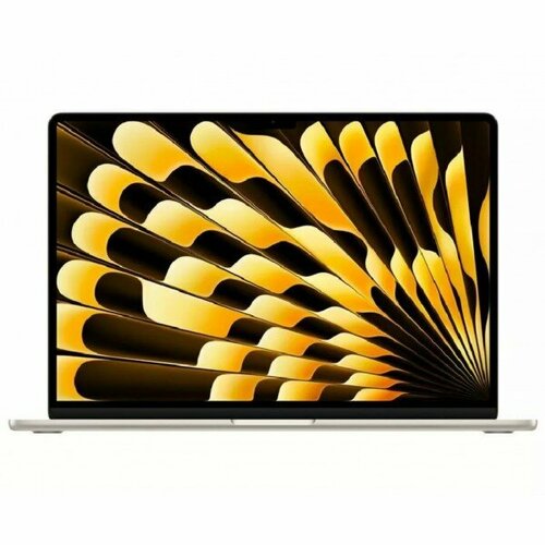 APPLE MacBook Air 13 2024 Английская раскладка клавиатуры Starlight MRXT3 Apple M38192Mb256Gb SSDWi-FiBluetoothCam1362560x1664Mac OS 14641000₽