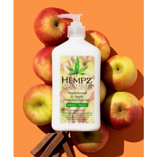 Hempz Молочко для тела Сандал и Яблоко/ Sandalwood & Apple Herbal Body Moisturizer 500 ml