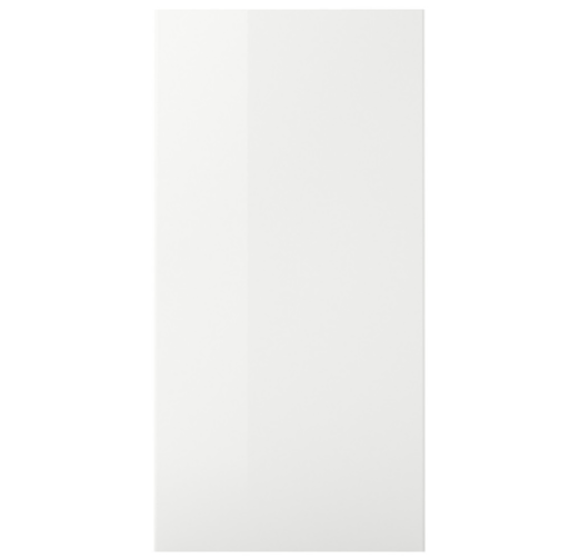 Дверца/фасад рингульт 40x80 см для кухонного гарнитура, глянцевый белый