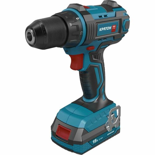Аккумуляторная бесщеточная дрель-шуруповерт Кратон BCD18OFA SET 15544₽