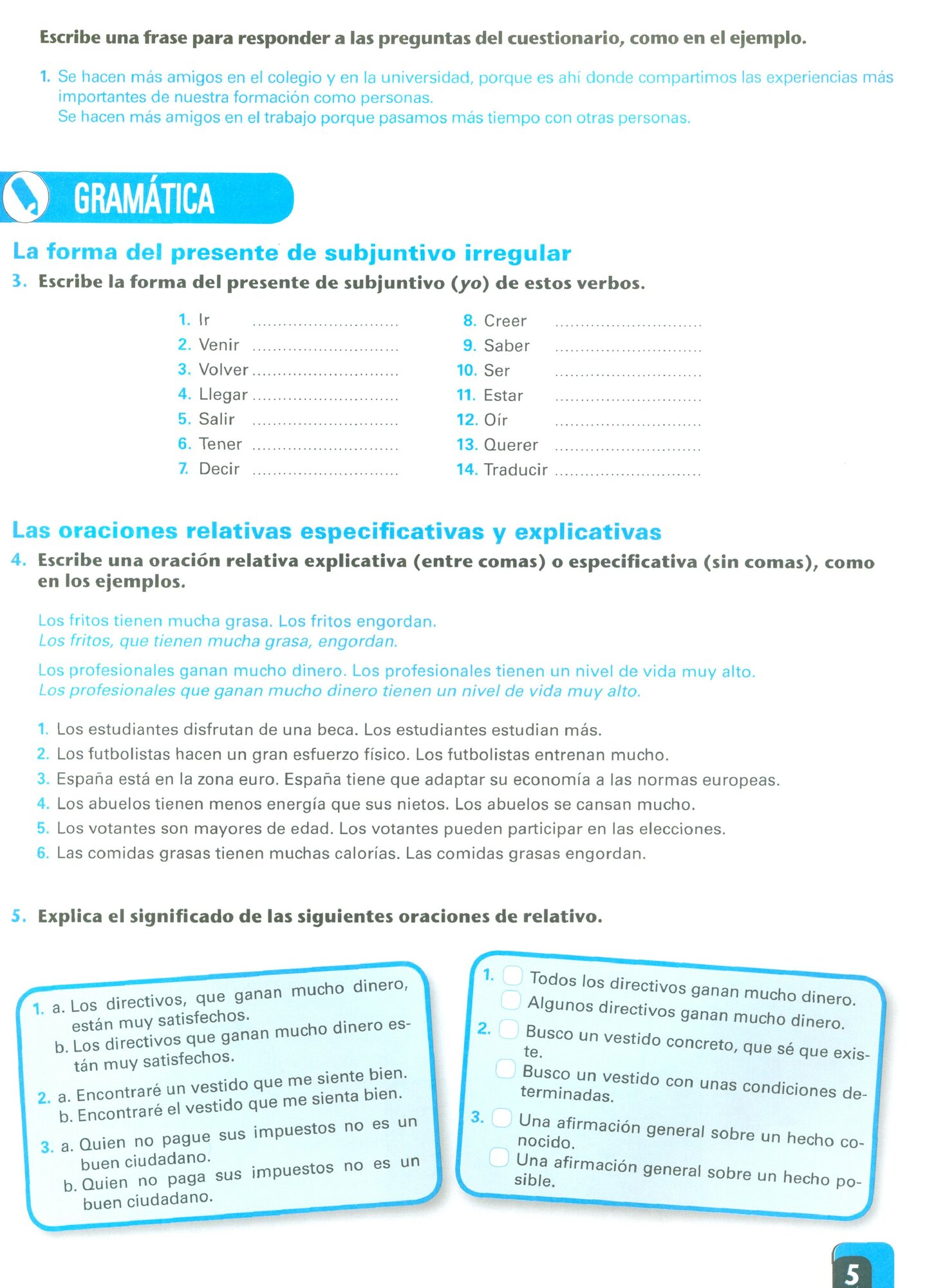 Marín Arrese, F. Morales Gálvez, R. "Vente 3. Ejercicios B2" мелованная - фото №6