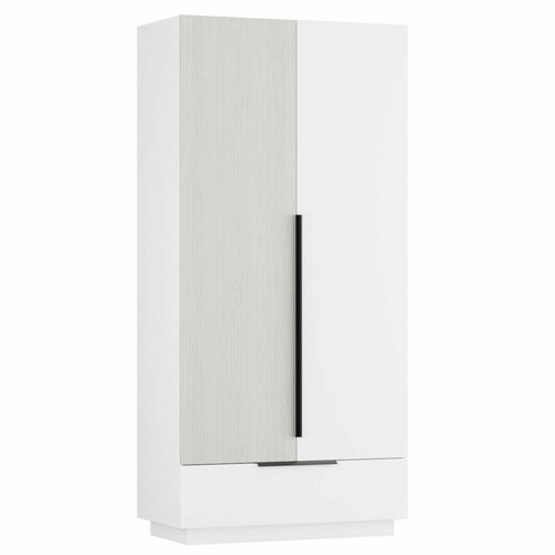 Шкаф двухдверный Лорэна с ящиком Белый 24790₽