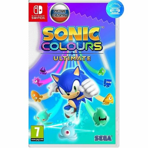 мешок для вещей и сменной обуви с принтом sonic colours ultimate 33912 Игра Sonic Colours: Ultimate (Nintendo Switch) Русские субтитры