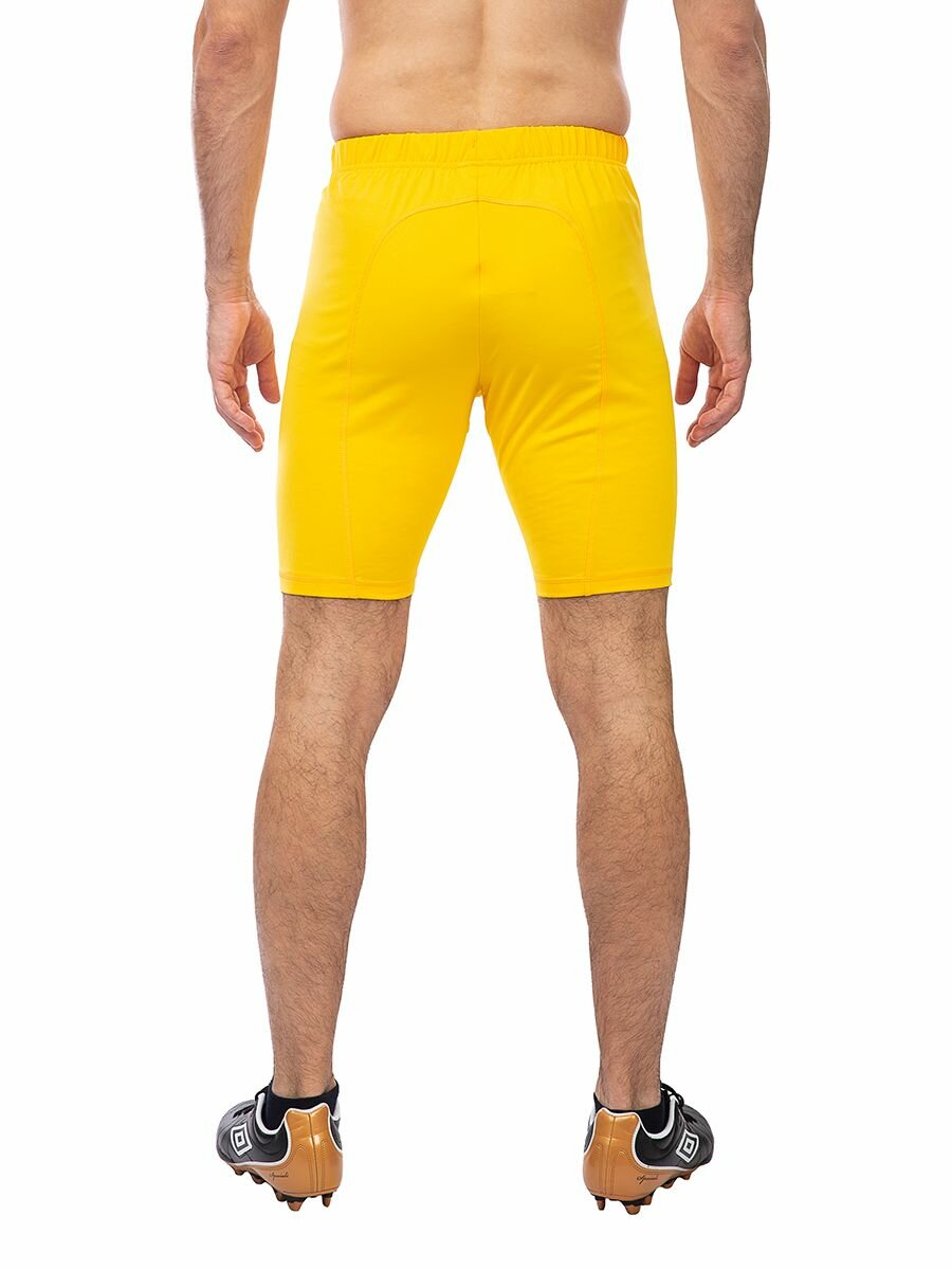 Картинки Тайтсы Umbro, размер L, желтый, белый