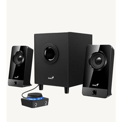 Колонки Genius SW-2.1 300X черный, черный