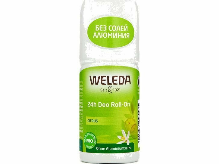 Дезодорант цитрусовый 24 часа Weleda Citrus