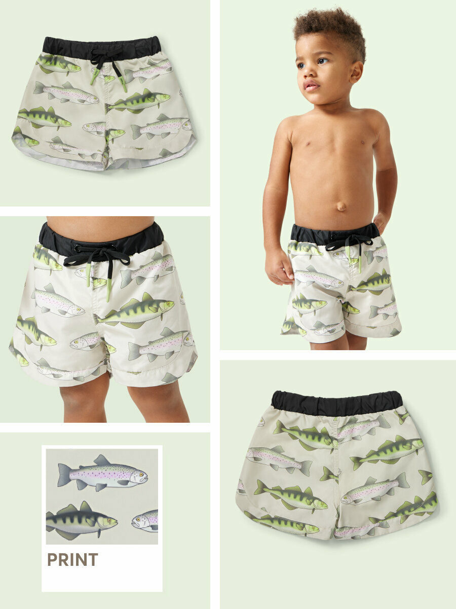 фото 50647, Плавки детские Happy Baby для мальчиков для девочек, UPF 50+, солнцезащитные