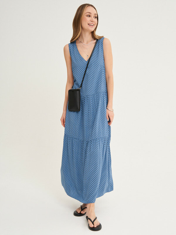 Платье женское Finn Flare, цвет: синий FSC110202.SE_186MC, M
