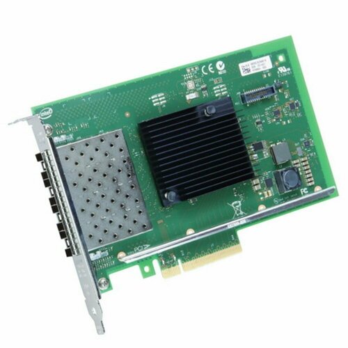 Сетевой адаптер Intel Intel® Ethernet Converged Network Adapter X710-DA4 4x SFP+ port 10GbE/1GbE, PCI-E v3 x8, iSCSI, NFS, VMDq. PCI-SIG* SR-IOV (0634