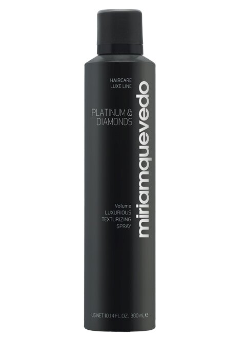 MIRIAMQUEVEDO Platinum&Diamonds Luxurious Texturizing Spray Спрей-люкс для волос текстурирующий, 300 мл