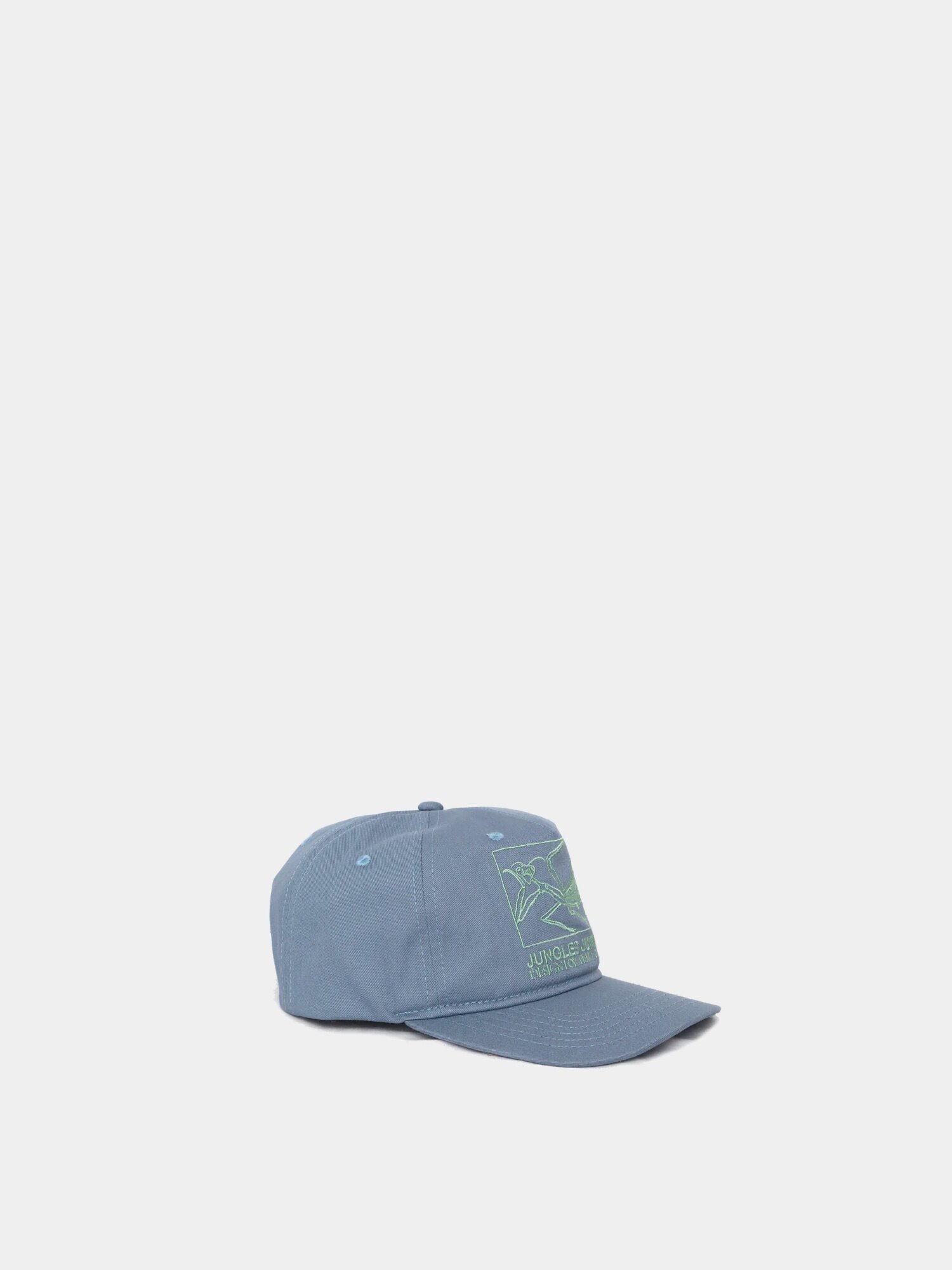 Кепка Jungles Jungles Design For Peace Of Mind Cap Blue для мужчин и женщин, размер OneSize, голубой — фото 1