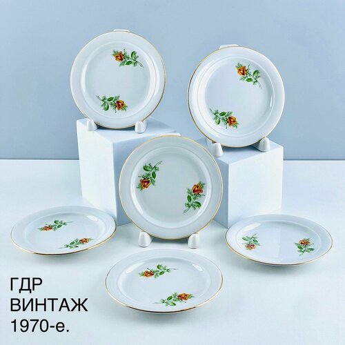 Винтажные розетки для варенья Цветок Фарфор Kahla ГДР 1970-е 2500₽