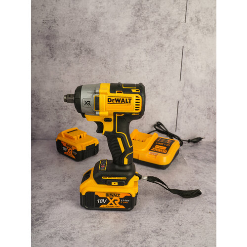 Гайковерт аккумуляторный ударный бесщеточный в кейсе 18V 2АКБ 9100₽