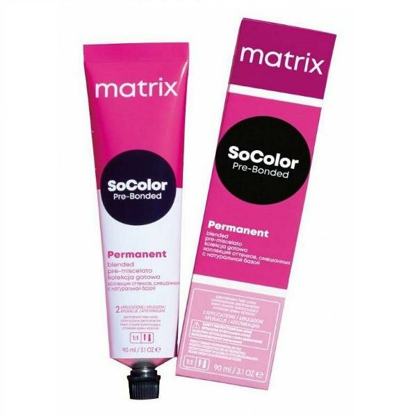 Крем краска MATRIX SoColor Pre-Bonded 90 мл 7AV