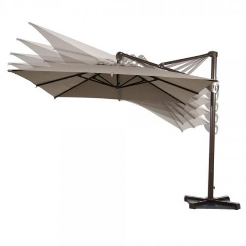 Зонт Афина-мебель для кафе AFM-300SQB-Beige (3,0x3,0)