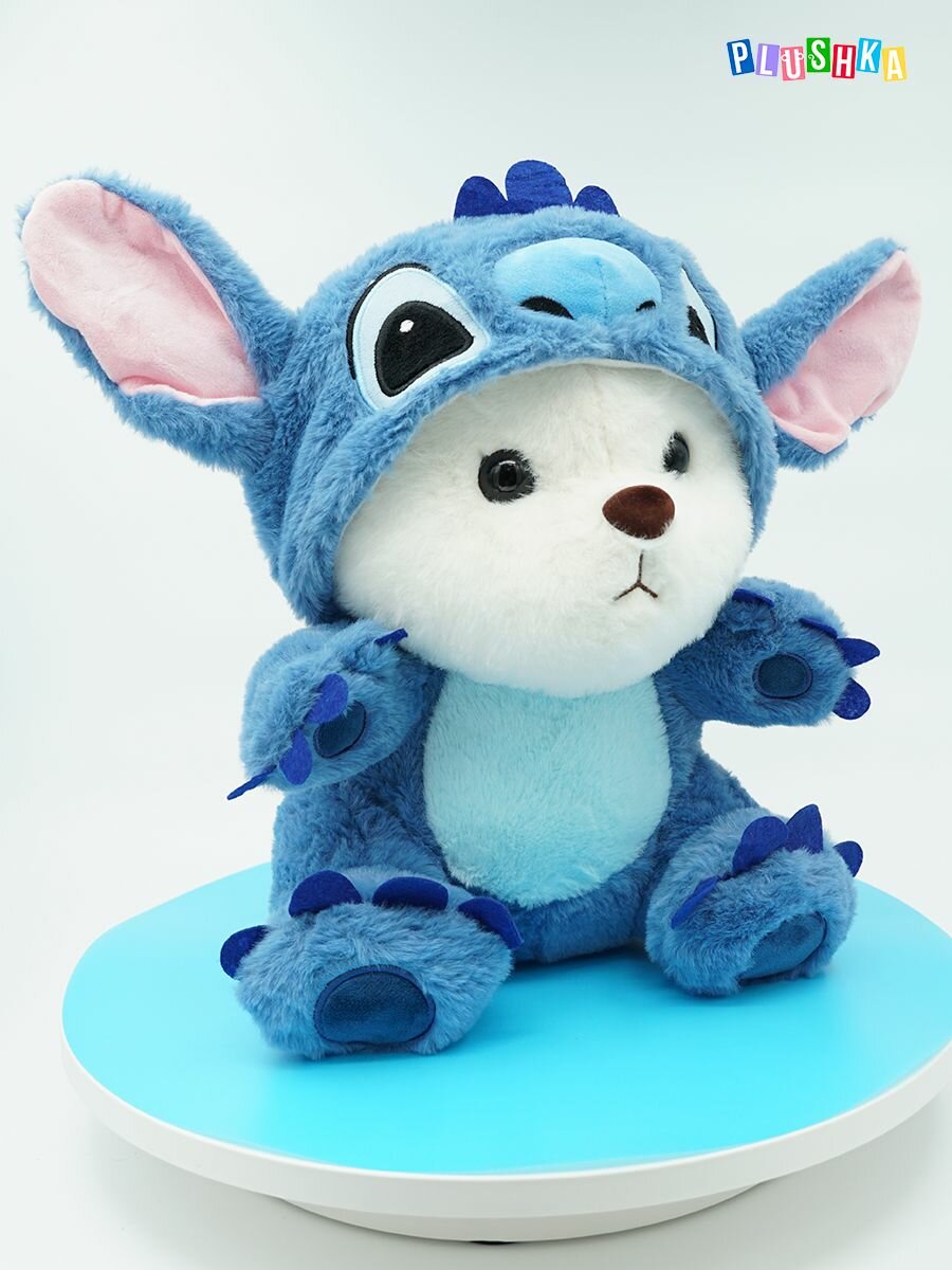 фото Мягкая игрушка-подушка Стич 75 см, большой