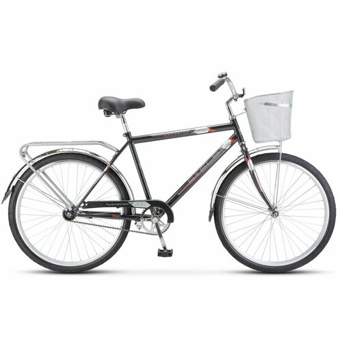 Велосипед Stels Navigator 200 C 26 Z010 (2023) 19 темный/серый (требует финальной сборки) велосипед дорожный stels navigator 200 с 26 z010 19 цвет синий