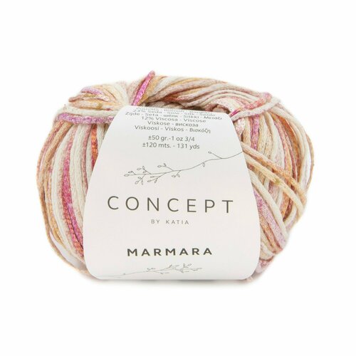 Katia Marmara (102 Fuchsia-Orange-Ochre)