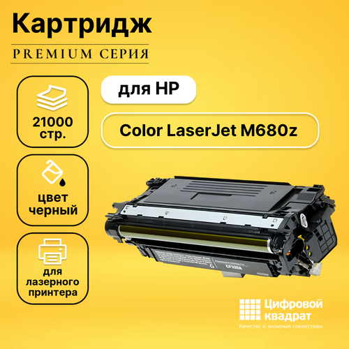 Картридж DS для HP M680z увеличенный ресурс совместимый картридж ds cf320x 653x повышенной емкости увеличенный ресурс