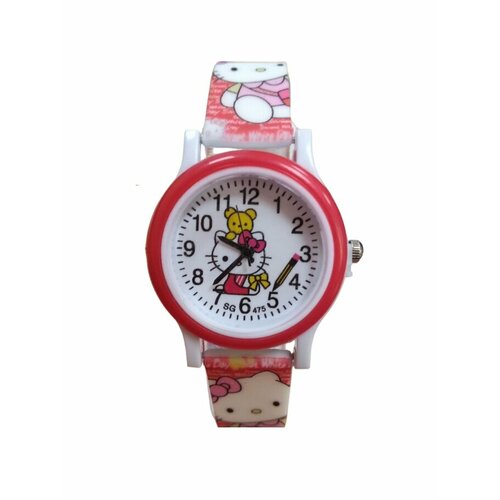 Наручные часы красный часы наручные zegarek детские кварцевые модные милые с мультяшным рисунком для девочек и студентов