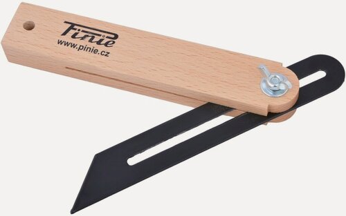 Изображение товара Деревянная малка PINIE 350 мм со стальной пластиной 40-7