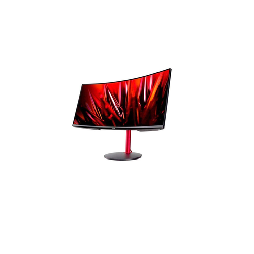 Монитор Acer 34 Nitro XZ342CUS3bmiipphx, ZeroFrame, Curved 1500R Black,21:9, VA,3440x1440,1/3ms,320, HDR 400cd,180Hz,2xHDMI(2.0)+2xDP(1.4)+Audio монитор aoc cu34p2x 34 wqhd 144гц 1500r 21 9 hdr