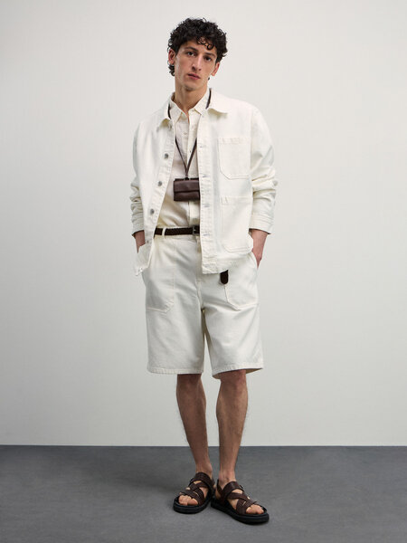 Шорты Zarina Man, размер L (RU 50)/182, ваниль