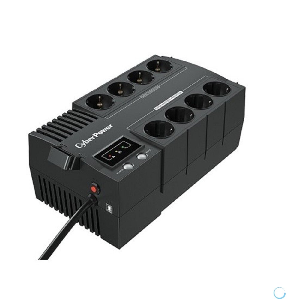 CyberPower BS850E ИБП Line-Interactive, 850VA/480W USB, (4+4 EURO) {1000587543}