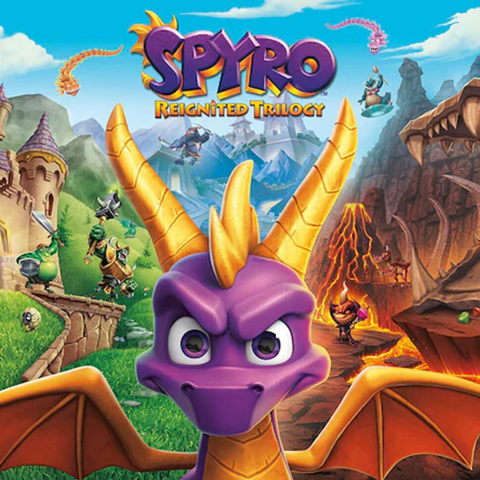 Игра Spyro Reignited Trilogy Xbox One, Xbox Series S, Xbox Series X цифровой ключ