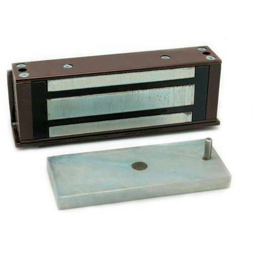 Олевс М1-300 (коричневый) Замок электромагнитный, 300 кг