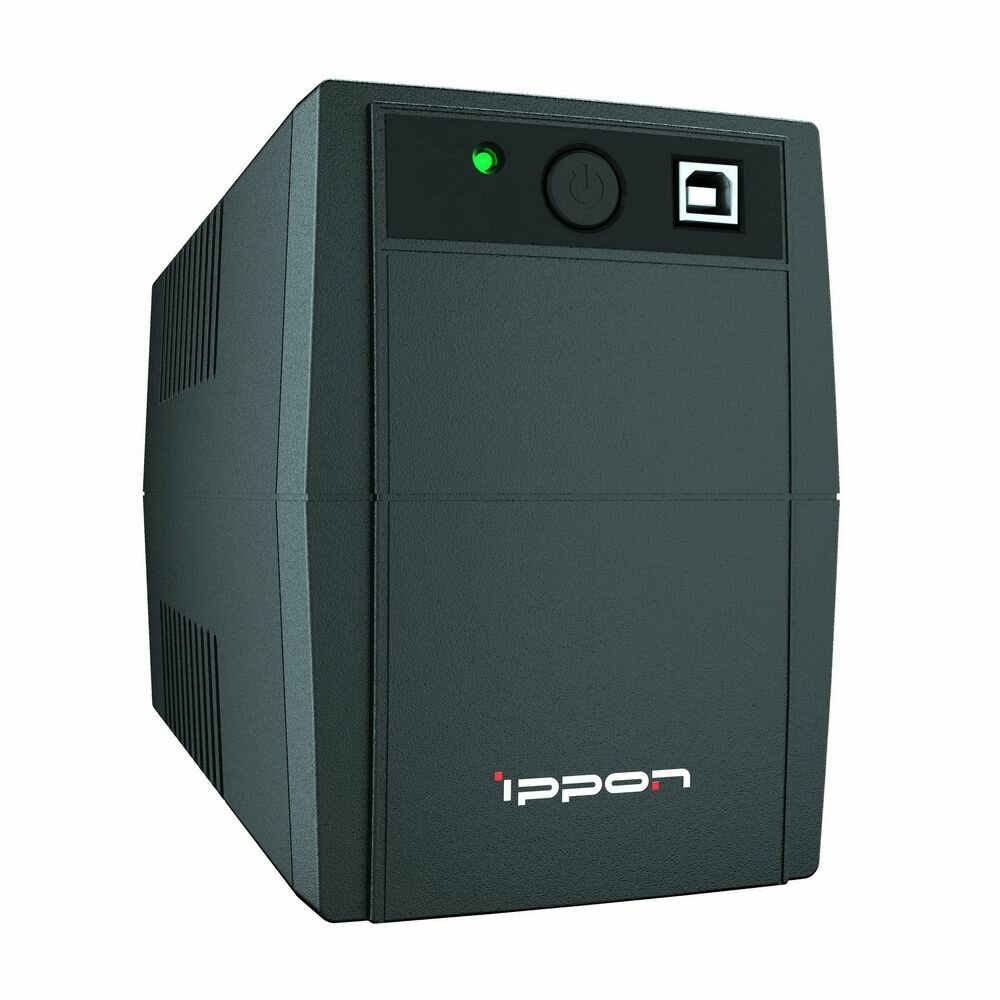 Источник бесперебойного питания IPPON ИБП Ippon Back Basic 1050S Line-interactive 600W/1050VA euro {4} (226391)