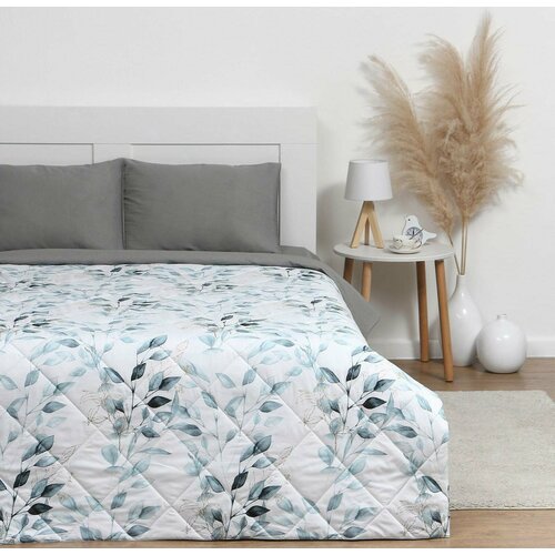 Покрывало LoveLife 2 сп Акварельные листья 1802105см микрофайбер 100 пэ 1913₽