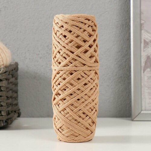 Шнур полиэфирный 3 мм 75м125 5 гр Ваниль 814₽